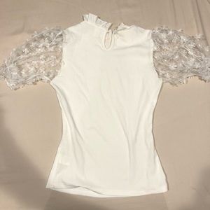 Woman’s white blouse